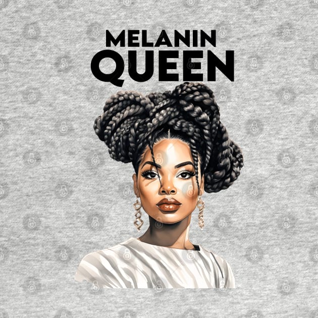 Melanin Queen Afrocentric by Merchweaver